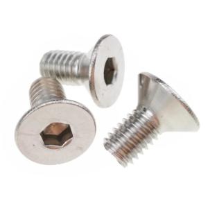 Buy cheap Flat Head Hex Socket Cap Screw M4 Stainless Steel Metal Screws from wholesalers
