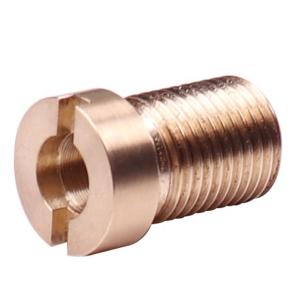 Buy cheap High Precision Milling Turning Brass CNC Copper Parts from wholesalers