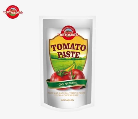 Buy cheap The 50g Stand-Up Sachet Of Tomato Paste Complies With ISO HACCP And BRC Standards Ensuring Factory Pricing Compliance from wholesalers