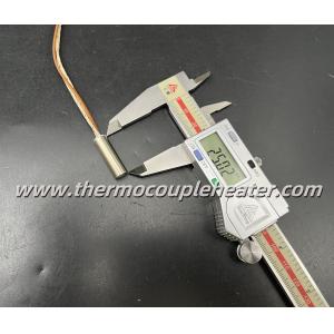 Buy cheap Precision Heating 8x25mm Compact Cartridge Heater With Integrated Thermocouple from wholesalers
