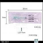1.25 X 7mm Microchip Syringe Simple Implantation ID Tag For small animals Rabbit