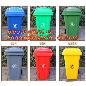 Buy cheap garden rubbish barrel, Wheeled Trash Can Outdoor new design waste bin, punching dustbin, recycle trash storage bin from wholesalers