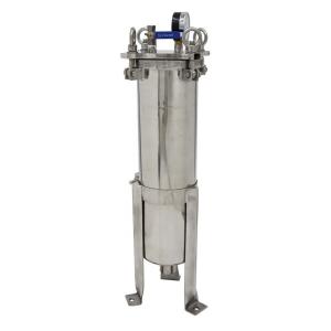 Buy cheap Micron Rating 1-100micron Stainless Steel Bag Filter Housing for Sanitary Cartridge Filter from wholesalers