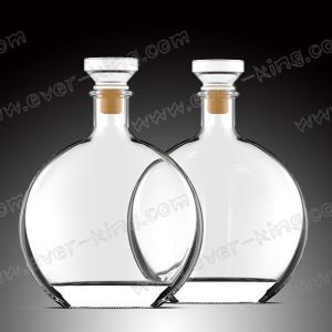 Buy cheap ISO9001 500ml Flint Glass Liquor Bottles For Cognac from wholesalers