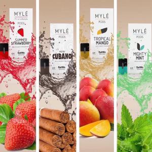 High quality Factory oem 0.9 ML Empty Ceramic Cotton Coil Myle pods for Myle