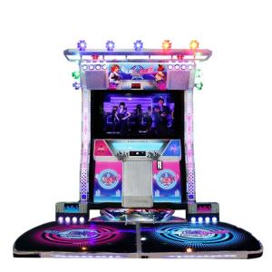 55" HD Coin Operated Music Machine Dance Central Stereo System For Plaza