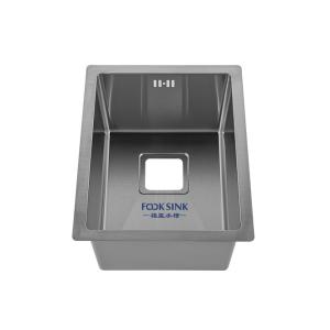 Buy cheap Topmount Undermount Stainless Steel Kitchen Sink 34cm Wide Rectangular from wholesalers