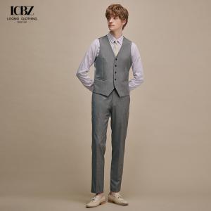 Customized Color 70% Wool Men's Pants Knitted Weaving Method Slim Fit Golf