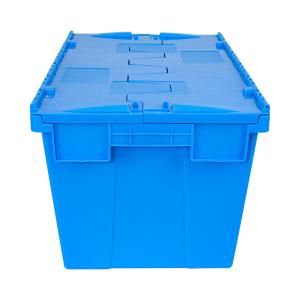 Buy cheap Stackable Plastic Crate Tote Box for Convenient Storage and Transport Customized Color from wholesalers