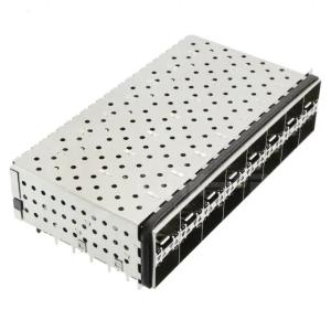 Buy cheap TE 2169788-5 SFP+ Receptacle with Cage Ganged (2x8) Connector Included Lightpipe 16 Gb/s from wholesalers