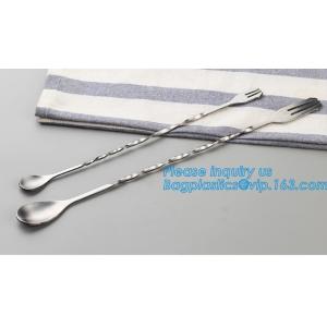 Stainless Steel Spoon and Fork with Cartoon Handle Cutlery Set for Kids