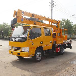 Buy cheap High Quality Good Price Double Row 13m Small Operation Platform Aerial Work Platform Truck from wholesalers