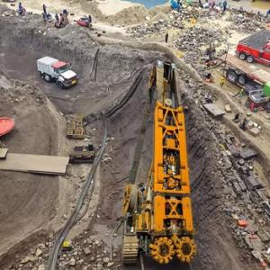 Buy cheap Underground Trench Cutter Machine Diaphragm Wall Trench Cutter Milling Machine from wholesalers