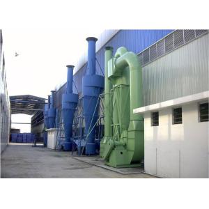 Tobacco Industrial Cyclone Dust Collector 450m2 PLC Cyclone Separator Simple