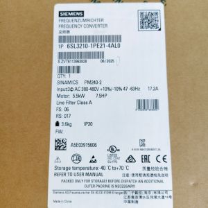 Buy cheap 6SL3210-1PE21-4AL0 SIEMENS SINAMICS POWER MODULE PM240-2 from wholesalers