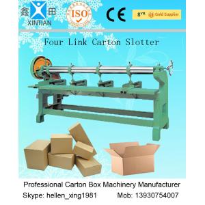 Buy cheap Adjustable Corrugated Carton Cutting Machine , Four Link Slotting Machine from wholesalers
