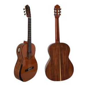 Buy cheap Yulong Guo Handmade Double Top Koa Body Concert Grade Classical Guitar from wholesalers