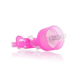 Buy cheap Purple Transparent 24 / 410 Mini Trigger Sprayer With Plectrum Design from wholesalers