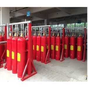 Buy cheap 120L Gas Fire Extinguishing System Red Fm200 Automatic Fire Extinguisher from wholesalers