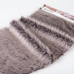 Toy Faux Fur Fabric with Artificial Material and Knitted Backing Technics