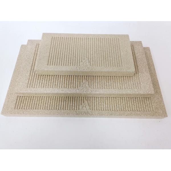 Lightweight Compressed Vermiculite Board , Fireproof Refractory Board For