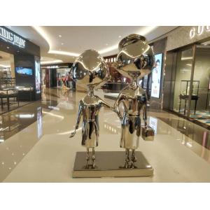 China Contemporary Famous Indoor Metal Abstract Sculptures For Lobby Decoration on sale