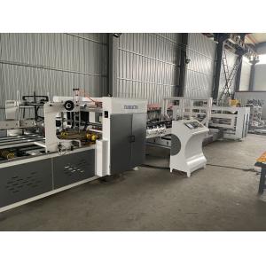 380V Automatic Paper Feeding Cardboard Box Gluing and Folding Machine for