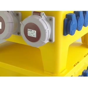 24 Ways Heavy Duty PE Portable Distribution Box With Industrial Plugs And