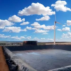 Buy cheap Smooth Geomembrane for Fish Ponds High Density Polyethylene 0.5mm to 2.8mm Thickness from wholesalers