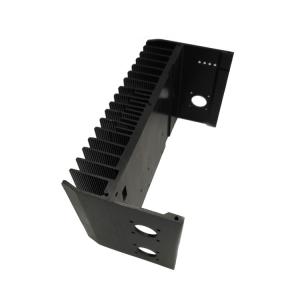 Buy cheap High precision black anodized cnc machining aluminum part from wholesalers