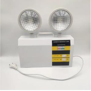 Buy cheap Wall Mounted / Dual Light Fire Battery Backup Rechargeable LED Emergency Light from wholesalers