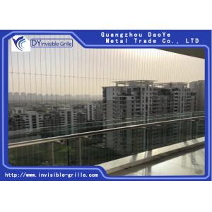 Buy cheap Hard Line Safety Balcony Protection Grill Providing Excellent View from wholesalers