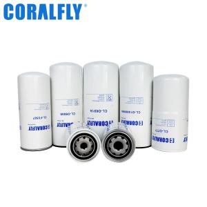Filter Diesel Engines Hydraulic Filter CORALFLY Oil Filter HF6553 HF6551 BT8851