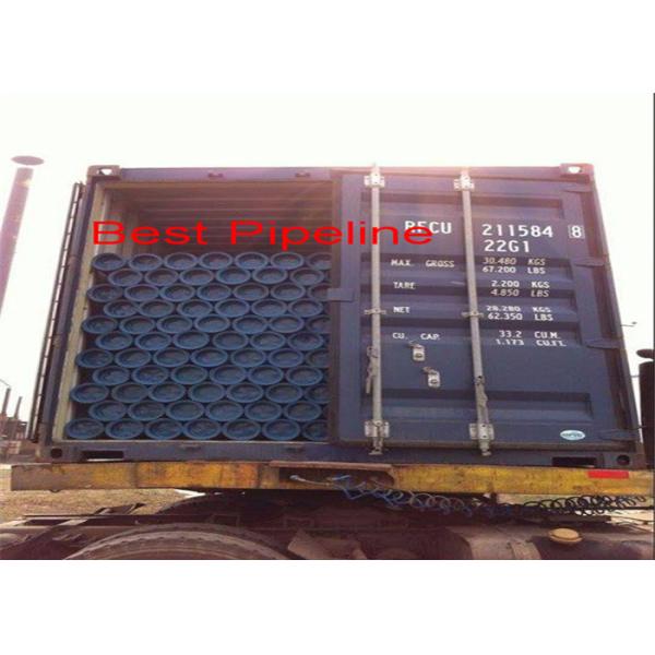 Buy cheap EN 10216-2 Seamless Steel Pipe IBR Standard 1/2''-20'' Size 5 -7 Mtrs Length from wholesalers