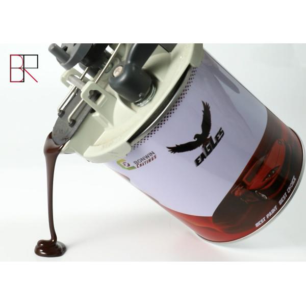 Buy cheap Good Coverage Metallic Red 2K 1K Ready Mixed Automotive Paint from wholesalers