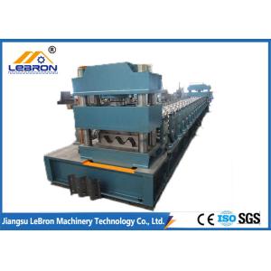 Buy cheap Gray color 2018 new type Guardrail Roll Forming Machine PLC Control Automatic made in China from wholesalers