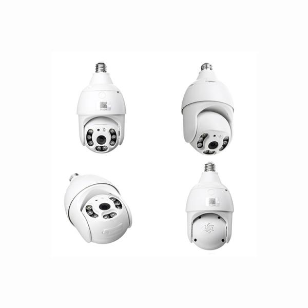Quality 3MP Hd Night Vision Two Way Voice Wifi Camera Dome Wireless Security Bulb Ptz Camera for sale