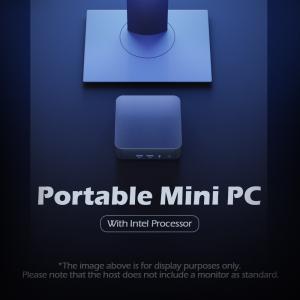 Buy cheap Single LAN Dual HDMI Intel N100 Mini PC DDR4 16GB For Home Office from wholesalers