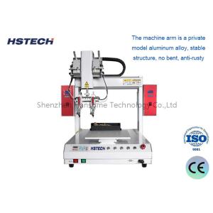 Buy cheap 400mm x 400mm Workspace Dual Soldering Head Automatic Soldering Robot for SMT Phase from wholesalers