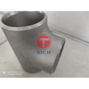 Buy cheap TORICH EN10253-4 Stainless Steel 2205 Equal Tee Pipe Fitting Matte Polished from wholesalers