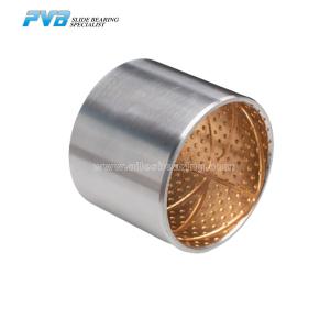 Buy cheap CuPb6Sn6Zn3 Bi Metal Bushings Steel Back Wrapped bimetal Bushing from wholesalers