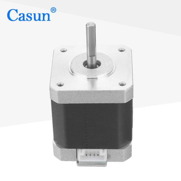 Buy cheap 【42SHD0409】High Quality 42*42*48mm Hybrid Stepping Motor 2 Phase Nema 17 12V 42N.cm for xyz axis from wholesalers