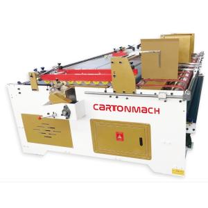 Buy cheap Compact Semi Pasting Carton Folder Gluer Machine Innovative from wholesalers