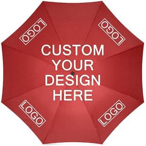 Custom Umbrellas Design Your Own Add Logo Image Personalized Design Sun/Rain All