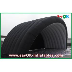 Buy cheap Black Waterproof Inflatable Air Tent With Oxford Cloth And PVC Coating For Ourdoor Inflatable Work Tent from wholesalers