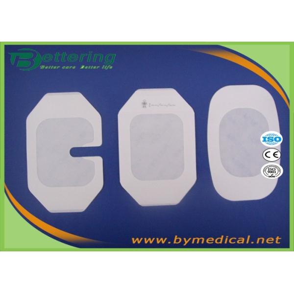 Paper frame shape sterile permeable transparent PU IV Cannula Dressing