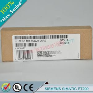 Buy cheap SIEMENS S7-ET200 6ES7193-6BP20-0BA0 / 6ES71936BP200BA0 from wholesalers