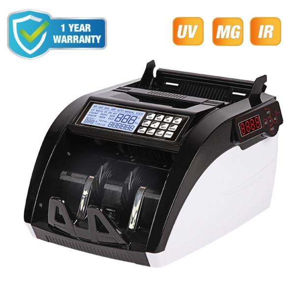 Buy cheap Denomination Money Bill Counter Machines AL-6100A 90x190mm LCD Display from wholesalers
