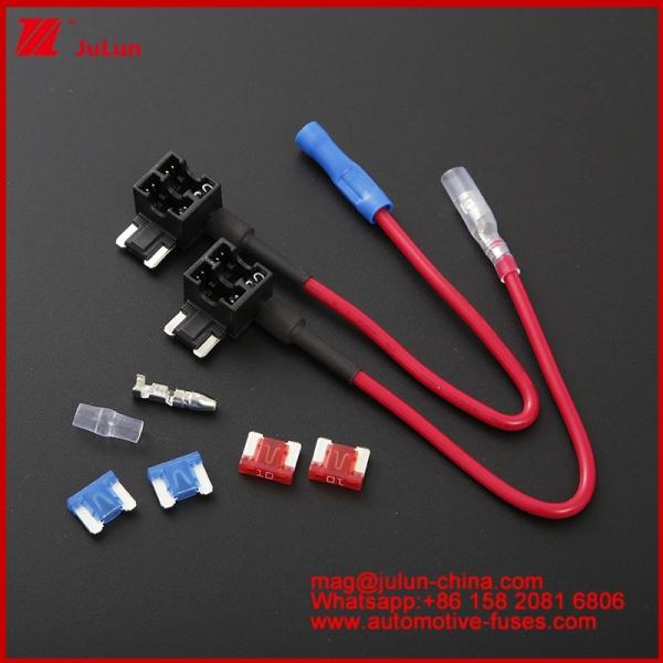 Quality ATS / Low Profile Mini/Micro2/Micro3 Fuse Holder Mini Low Profile  Add-a-Circuit Fuse Tap Bullet Connector Adapter Micro Inline Fuse Holder for sale