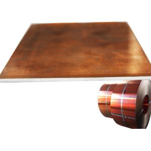 Buy cheap Excellent Ductility Copper Clad Steel Sheet High Electrical Conductivity from wholesalers